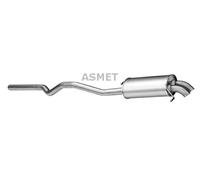 ASMET Silenciador Final Silenciador Para VW Transporter V Bus Multivan