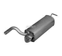 ASMET Silenciador Final Silenciador Silenciador Central Para Opel Astra J