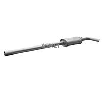 ASMET Silenciador Intermedio para Renault Megane III BZ0_ 10.135