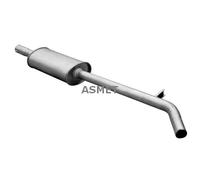 ASMET Silenciador Intermedio para Renault Modus/Grand F/JP0 1.2 1.6