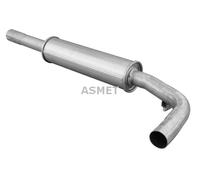 ASMET Silenciador Intermedio Para VW Lupo 6X1 6E1 Seat Arosa 6H