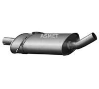 ASMET Silenciador Intermedio Silenciador Para Mercedes-Benz Clase A W169