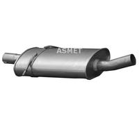 ASMET Silenciador Intermedio Silenciador Para Mercedes-Benz Clase B W245