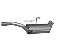Silenciador trasero ASMET 09.101
