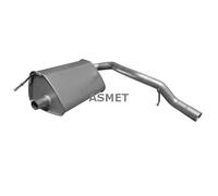 ASMET Silenciador Trasero Compatible Para Ford Kuga I