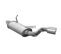 ASMET Silenciador Trasero Para Chevrolet Captiva C100 C140