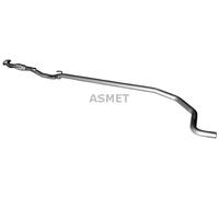 ASMET Tubo De Escape Hosenrohr Medio Compatible Para Opel Corsa D S07 1.2 05.269