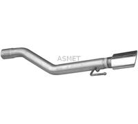ASMET Tubo De Escape Hosenrohr Trasero Para Opel Astra J Caravan 2.0 CDTi 05.265