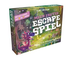Asmodee 404 Editions, Mi Primer Juego de Escape: El Bosque mágico, Juego de niños, Juego de Rompecabezas, 2-5 Jugadores, A Partir de 5 años, 45+ Minutos, alemán, Multicolor, Colorido