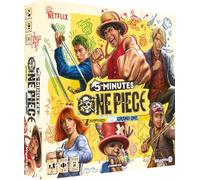 Asmodee - 5 Minutos: One Piece - Wiggles 3D - Juego de Cartas cooperativo frenético - Universo Serie One Piece - Desde 8 años - 2 a 6 Jugadores - 5 min - versión Francesa