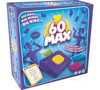 Asmodee - 60 MAX - Juego cooperativo para la Familia a Partir de 8 años, Adivinar Palabras con mimos o descripciones, Juego de Mesa en Equipo para 4 a 8 Jugadores, 30 Minutos, versión en francés