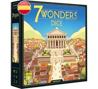 Asmodee 7 Wonders Dice, Juego de Mesa Roll & Write de Estrategia Rápida