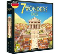 Asmodee, 7 Wonders Dice, Juego estratégico de conocedores, alemán | Juego de dados con gestión de recursos para 2-7 jugadores, 25 minutos, juego de mesa a partir de 10 años