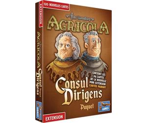 Asmodee Agricola Consul Dirigens Lookout Games - Extensión | Juego de gestión y colocación de trabajadores - Módulo padre - 12 años - 1 a 4 jugadores - 90 min - Versión francesa
