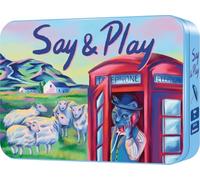Asmodee Aritma Say et Play - Juego educativo - Aprendizaje Inglés Oral - Pronunciación de Niños y Adultos - a partir de 7 años - 2 a 4 jugadores - 10 a 15 min - con código QR Audio
