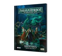 Asmodee Arkham Horror The Roleplaying Game Asmodee Arkham Mysteries Adventure Book - Tres escenarios Independientes, Juego de rol inmersivo para niños y Adultos, a Partir de 14 años, 2-6 Jugadores