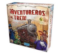 Asmodee ¡aventureros al tren! juego de estrategia de trenes para adul