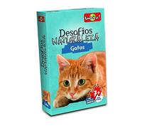 Asmodee - Bioviva- Juego de cartas Desafíos Naturaleza Gatos, Multicolor (Asmodee DES13ES)