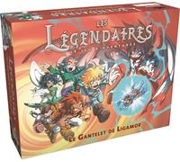 Asmodee Black Book Editions Les Legendaires El Juego de Aventuras: Le Gantelet de Ligamor - Juegos de Mesa - Juego de rol a Partir de 7 años - 3 a 6 Jugadores - Versión Francesa