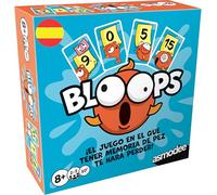 Asmodee Bloops, Juego de Mesa de Memoria y Estrategia, Divertido Party Game, Deshazte de Tus Cartas Sin Ahogarte en el Intento, A Partir de 8 Años, De 2 a 5 Jugadores, 10 Minutos por Partida, Español