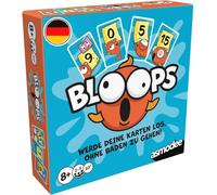 Asmodee, Bloops, versión DE, Divertido Juego Familiar para 2-5 Jugadores a Partir de 8 años, Juego de Cartas con 10 Minutos de Tiempo de Juego por Partida