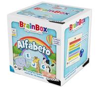 Asmodee BrainBox Alfabeto, Juego de Mesa Educativo de Memoria y Observación para Niños, Aprendizaje de Letras y Lectoescritura, A Partir de 4 Años, De 1 o más Jugadores, 10 Minutos, Español