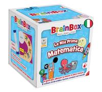 Asmodee - BrainBox: Mi Primera matemática - Juego para Aprender y Entrenar la Mente, 1+ Jugadores, 4+ años, edición en Italiano