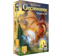 Asmodee - Carcasona - Extensión 3: Dragón y Hada - Hans im Glück | Juego de mesa de estrategia - a partir de 7 años - 2 a 6 jugadores - 55 min - Versión francesa