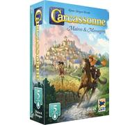 Asmodee - Carcasonne - Extensión de mamás y mensajeros - Hans im Glück - Juego de Mesa de Estrategia - Adultos y niños a Partir de 7 años - 2 a 6 Jugadores - 45 min - Versión Francesa