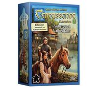 Z-Man Games - Carcasonne - Extensión 1 Hostales y Catedrales - Juego de Mesa - A Partir de 7 años - 2 a 6 Jugadores - 40 Minutos