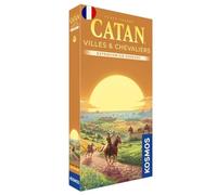 Asmodee - Catan Ciudades y Caballeros - Ampliación: 5-6 Jugadores - Juegos de Mesa - Juego de Mesa estratégico para Adultos y niños a Partir de 10 años - Versión Francesa