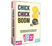 Asmodee - Chick Chick Boom - Juego de Mesa de Ambiente para Adultos y niños a Partir de 7 años - Juego de Cartas - Pasa a Tus oponentes a la Olla - 2 a 8 Jugadores - 10 min - en francés - Exploding