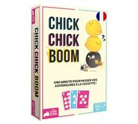 Asmodee - Chick Chick Boom - Juego de Mesa de Ambiente para Adultos y niños a Partir de 7 años - Juego de Cartas - Pasa a Tus oponentes a la Olla - 2 a 8 Jugadores - 10 min - en francés - Exploding