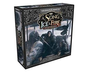 Asmodee | CMON | Canción de Hielo y Fuego - El Reloj de Noche, Juego de iniciación | Mesa | 2 Jugadores | A Partir de 14 años | 45 Minutos | Alemán | Multilingüe