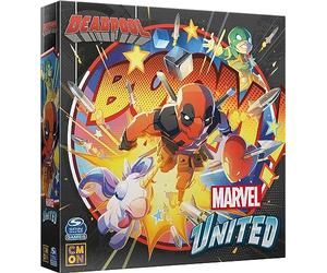 Asmodee Cmon Marvel United : Dead Pool - Juegos de Mesa - Juegos de Cartas - Juego cooperativo - Juego para Adultos y niños a Partir de 14 años - 1 a 4 Jugadores - Versión Francesa