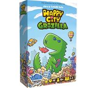 Asmodee Cocktail Games Happy City - Extensión: Grozilla - Juegos de Mesa - Juegos de Cartas - Juego de Familia - Juego Infantil a Partir de 10 años - 2 a 5 Jugadores - 30 min - Versión Francesa