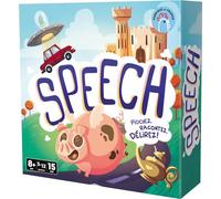 Asmodee Cocktail Games - Speech - Juegos de Mesa - Juegos de Cartas - Juegos para niños a Partir de 8 años - 3 a 12 Jugadores - Versión Francesa