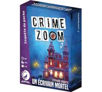 Asmodee - Crimen Zoom: un Escritor Mortal - Juego de Mesa de investigación para Adultos y niños a Partir de 14 años - Juego de Escena del Crimen - para 1 a 6 Detectives - Juego Formato de Viaje - 1 h