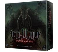Asmodee Cthulhu: Death May Die, Juego de Mesa Cooperativo de Acción y Terror de los Mitos de Cthulhu, Enfrentamiento contra los Primigenios, A Partir de 14 Años, De 1 a 5 Jugadores, Español