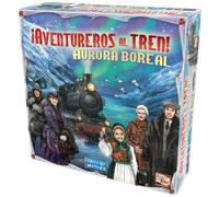 Asmodee days of wonder ¡aventureros al tren! aurora boreal, juego de