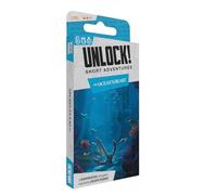Asmodee ¡Desbloquear! Short Adventures 12: The Ocean's Heart - Explora las profundidades y resuelve rompecabezas, juego de cartas cooperativo inmersivo para niños y adultos, a partir de 10 años, 1-6
