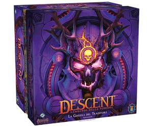 Asmodee - Descent, Leyendas de la Oscuridad: La Guerra del Traidor - Expansión Juego de Mesa, 1-4 Jugadores, 14+ años - Versión italiana