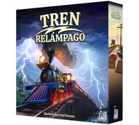 Asmodee Dire Wolf Digital Tren Relámpago | Juego de Mesa Estratégico de Desarrollo de Bolsa y Trenes, De 1 a 4 Jugadores, 13+ Años, 60-120 Min, Español