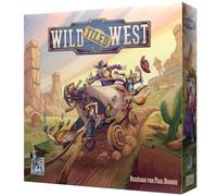 Asmodee Dire Wolf Digital Wild Tiled West | Juego de Mesa de Estrategia y Construcción de Asentamientos en el Salvaje Oeste, 1-5 Jugadores, 13+ Años, 45-90 Min, Español