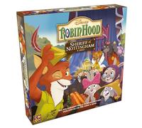 Asmodee, Disney Robin Hood Sheriff de Nottingham, juego de mesa, 3-5 jugadores, más de 10 años, edición en italiano