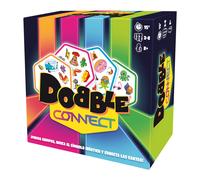 Asmodee Dobble Connect, Juego de Mesa de Observación y Velocidad, Estrategia para Alinear 4 Cartas de tu Color, A Partir de 6 Años, De 2 a 8 Jugadores, 15 Minutos por Partida, Edición en Español