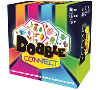 Asmodee Dobble Connect, Juego de Mesa de Observación y Velocidad, Estrategia para Alinear 4 Cartas de tu Color, A Partir de 6 Años, De 2 a 8 Jugadores, 15 Minutos por Partida, Edición en Español