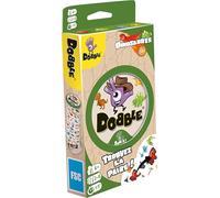 Asmodee DOBBLE Dinosaurios - Juego de Mesa - Juego de Cartas - Juego de observación rápida para Familia - a Partir de 4 años - 2 a 8 Jugadores - 15 min - Versión Francesa
