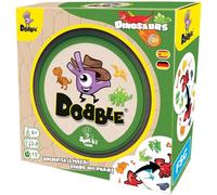 Asmodee Juego de cartas Dobble Dinosaurs — Observación y velocidad, 15 min, 6+ años, 2-8 jugadores