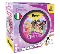 Asmodee - Dobble Disney Princess, juego de mesa, edición en Italiano (8254) | Juego de mesa rápido y divertido en versión de viaje - 2-8 jugadores - 4+ años - 15 minutos - Edición italiana